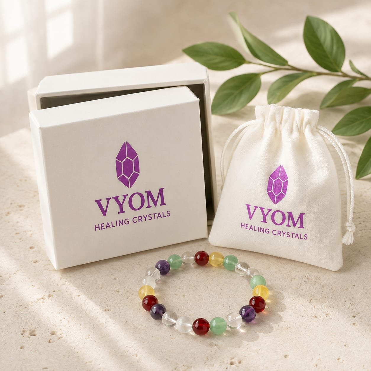 Reiki & Om–Blessed Everyday Balance & Vitality Bracelet - Image 6