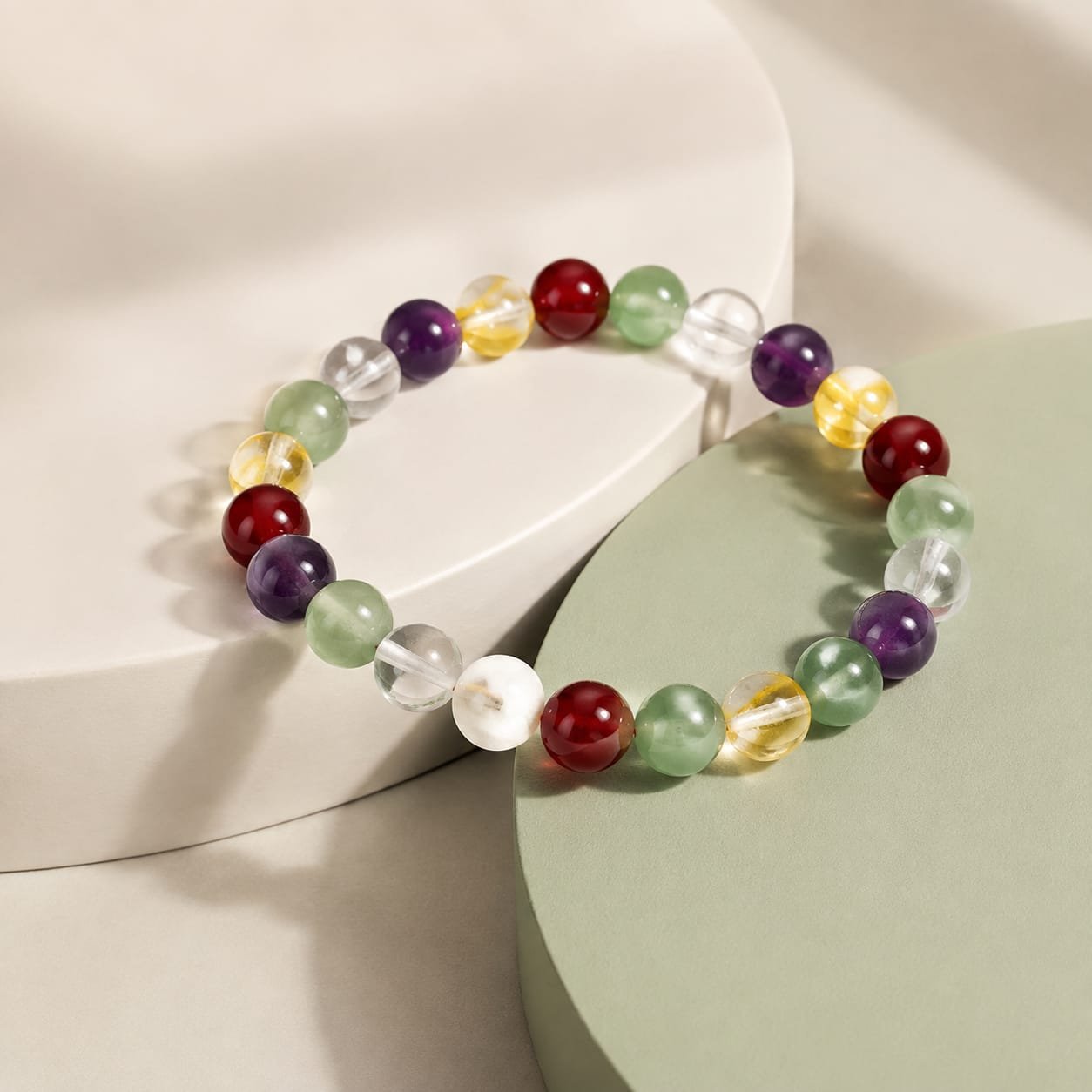 Reiki & Om–Blessed Everyday Balance & Vitality Bracelet - Image 2