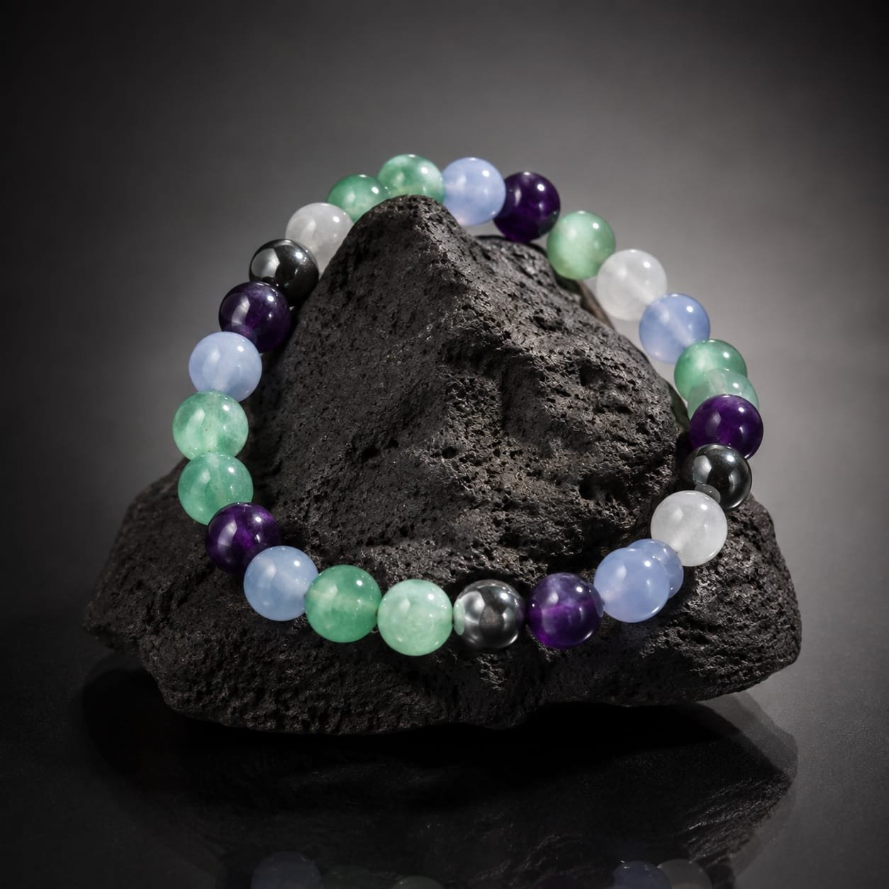 Reiki & Om–Blessed Calm, Focus & Comfort Bracelet
