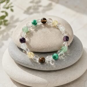 Reiki & Om–Blessed Study, Focus & Confidence Bracelet