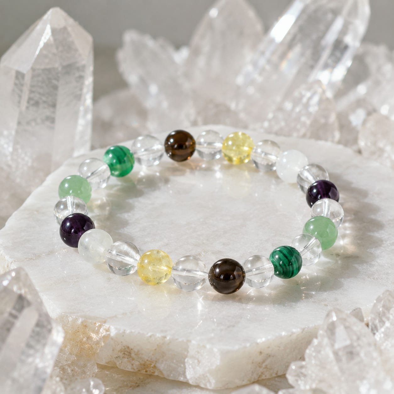 Reiki & Om–Blessed Study, Focus & Confidence Bracelet - Image 5