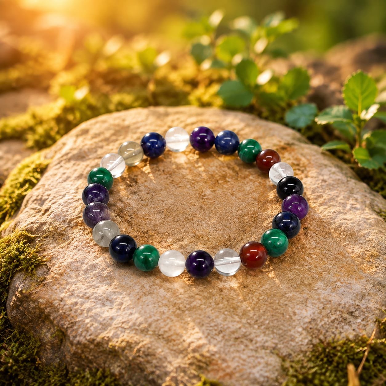 Reiki & Om–Blessed Strength, Courage & Hope Bracelet