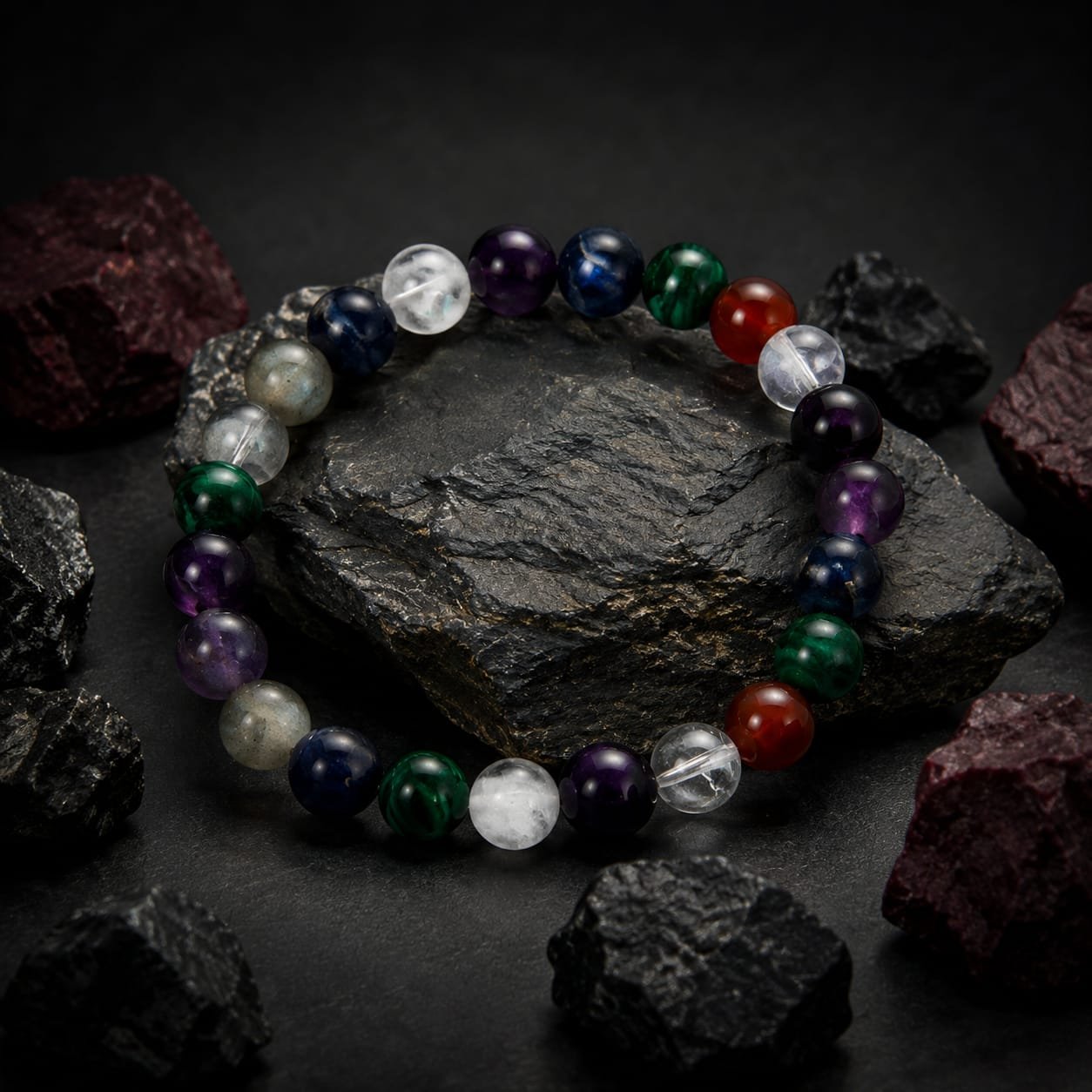 Reiki & Om–Blessed Strength, Courage & Hope Bracelet - Image 6