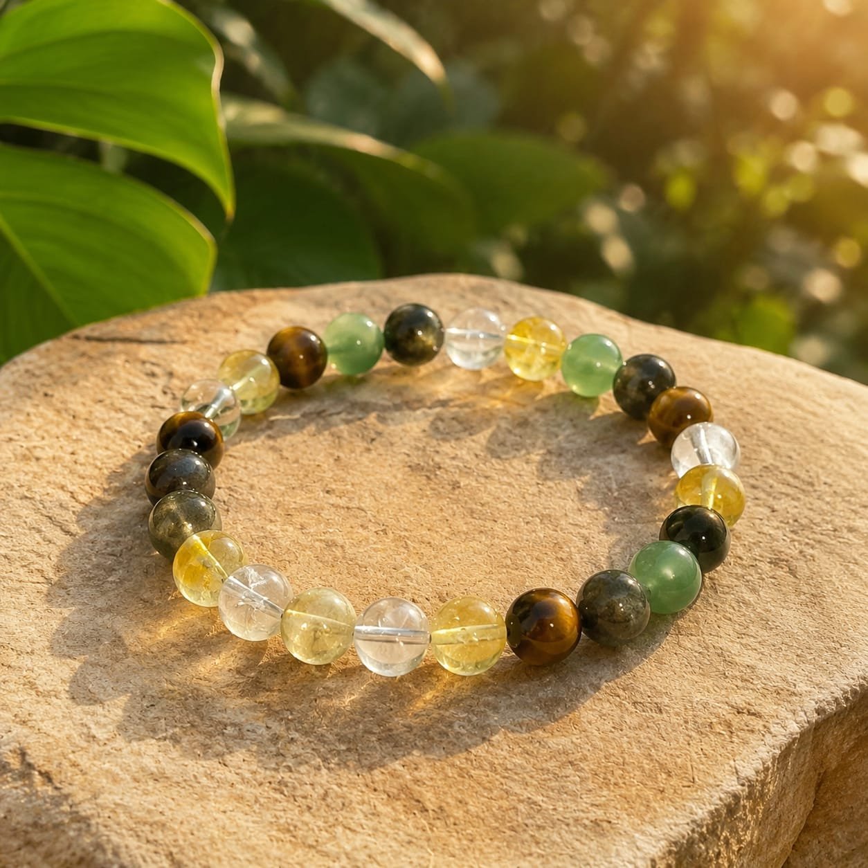 Reiki & Om–Blessed Prosperity & Abundance Bracelet