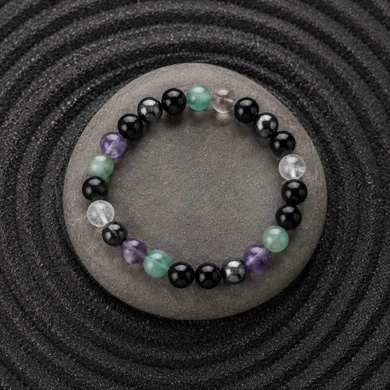 Reiki & Om–Blessed Grounding & Spiritual Protection Bracelet - Image 8