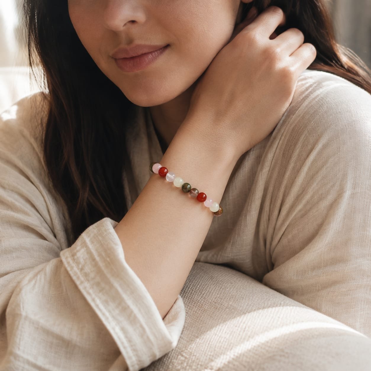 Reiki & Om–Blessed New Beginnings & Nurturing Bracelet - Image 6