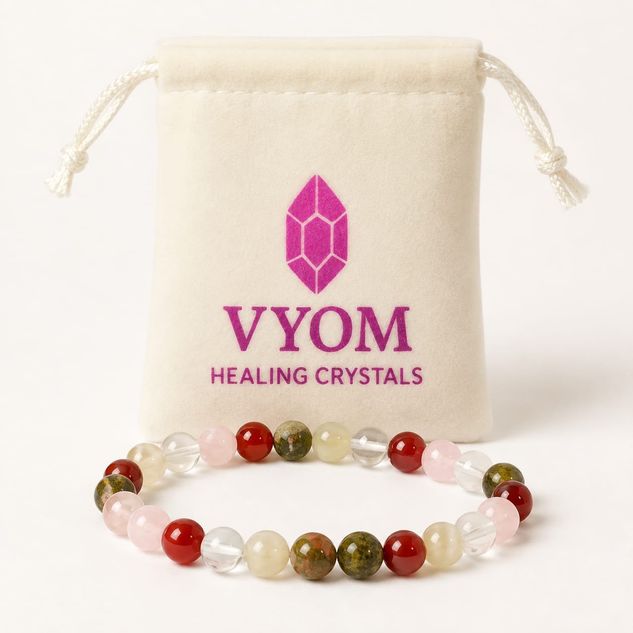 Reiki & Om–Blessed New Beginnings & Nurturing Bracelet - Image 4