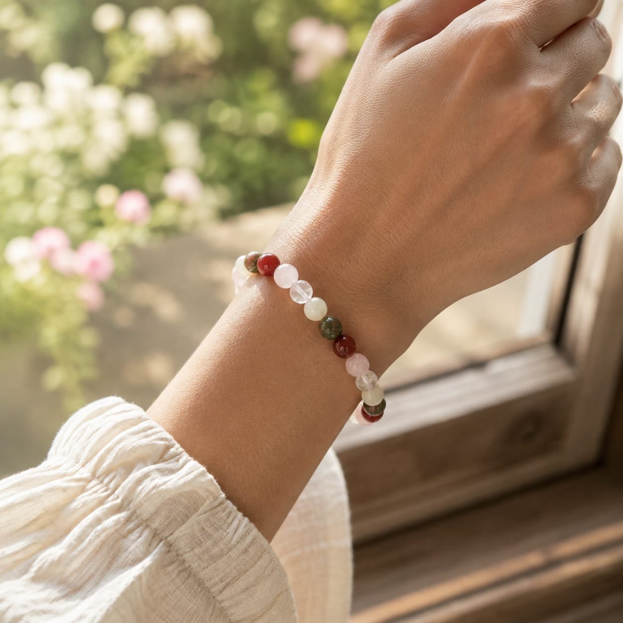 Reiki & Om–Blessed New Beginnings & Nurturing Bracelet - Image 3